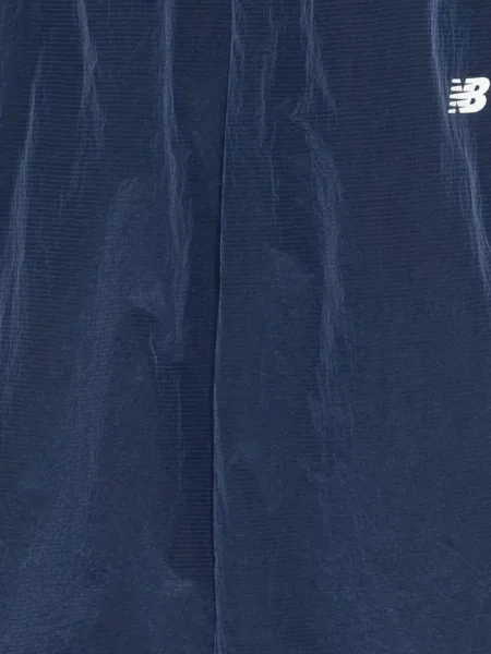 Pantaloni New Balance cu broderie violet