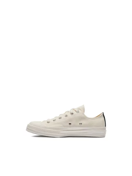 Sneakersy Comme Des Garcons Play w serca beżowe