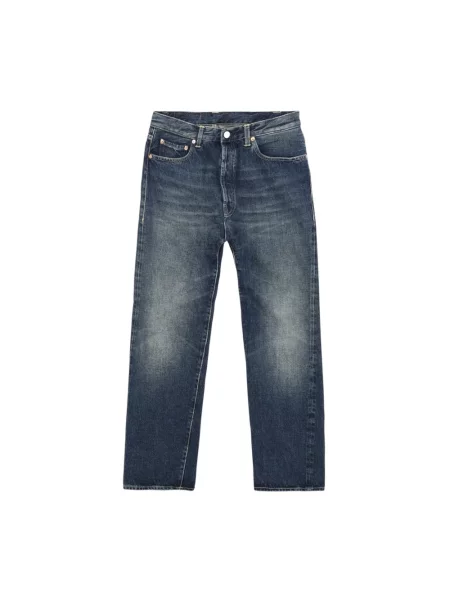 Jeansy straight leg Fortela niebieskie