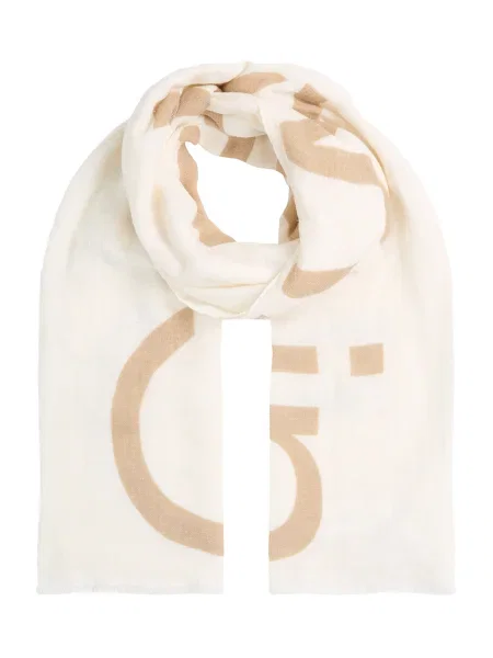 Calvin Klein sál női mintás bézs