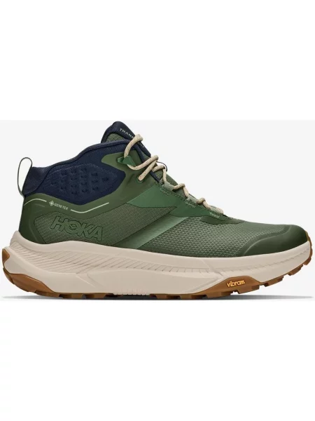 Buty trekkingowe HOKA Transport Hike GORE-TEX zielony leśny nocny niebieski