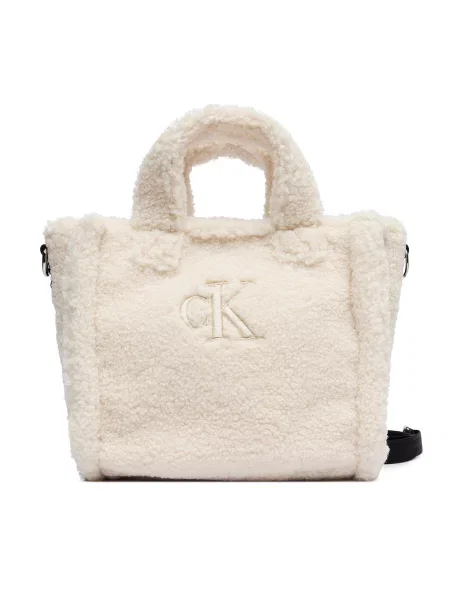 Calvin Klein Jeans Ročna torba Teddy Tote Bag bež