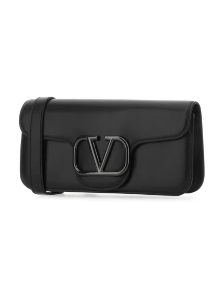 Torba crossbody Valentino Garavani skórzana czarna