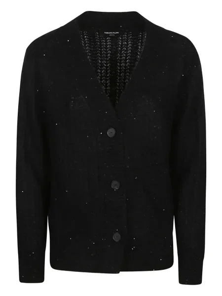 Cardigan Fabiana Filippi cu paiete negru