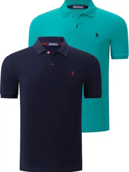 Tricou polo Dewberry negru