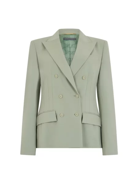 Marynarka Alberta Ferretti zielona
