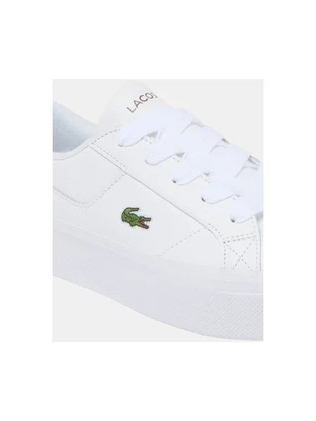Pantofi Lacoste alb