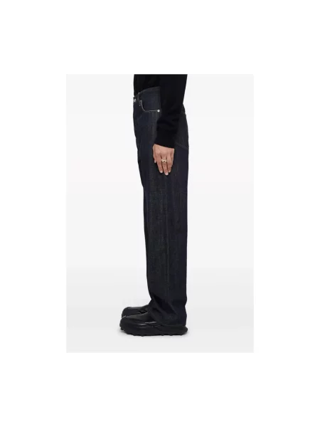 Sweter Jil Sander wełniany niebieski