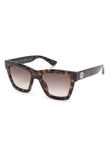 Saulės akiniai Gucci Eyewear ruda