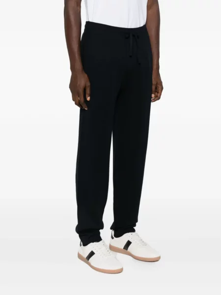 Pantaloni Emporio Armani cu cordon albastru