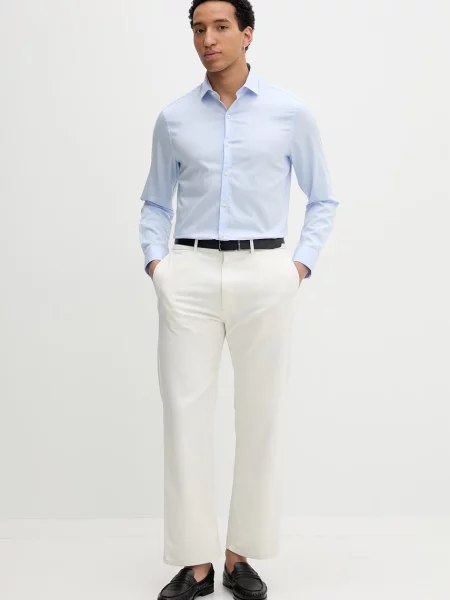 Calvin Klein cămașă pentru bărbați cu albastru