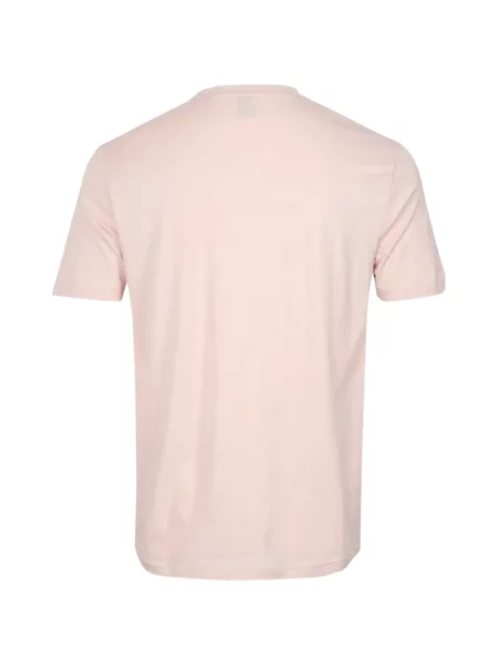Tricou Boss cu imagine cu decolteu rotund roz