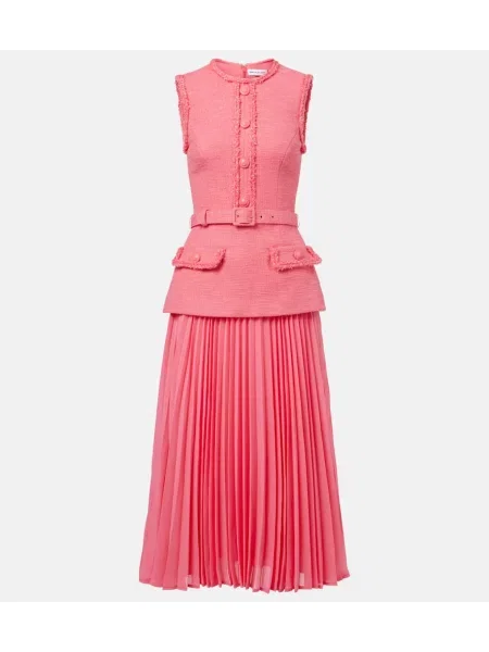 Rochie midi Rebecca Vallance până la genunchi de costum roz