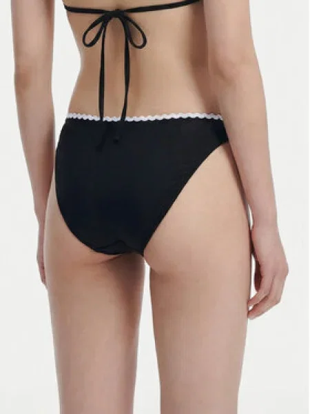 KARL LAGERFELD Bikini alsó fekete