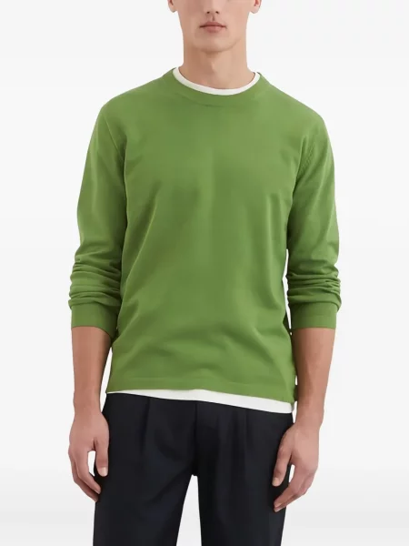 Pulover Marc O'polo cu decolteu rotund verde