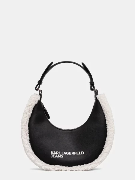 Чанта Karl Lagerfeld Jeans черно