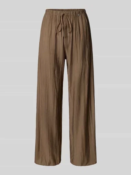Spodnie materiałowe z elastycznym pasem Zabaione