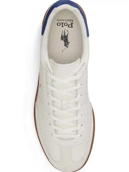 Замшевые кроссовки Polo Ralph Lauren