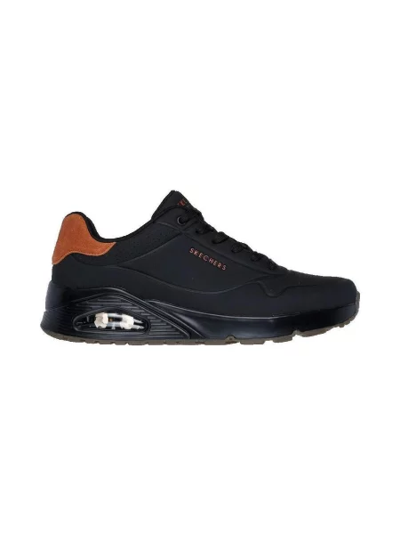 Félcipo Skechers fekete