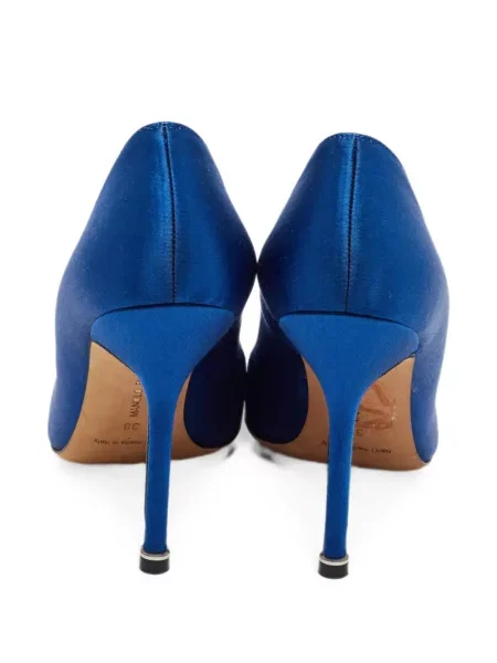 Pantofi cu toc Manolo Blahnik albastru