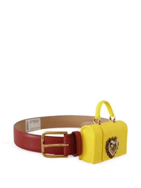 Cu centură curea Dolce & Gabbana roșu