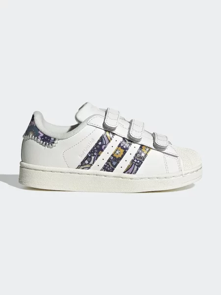Adidas Originals LIBERTY LONDON SUPERSTAR II кросівки дитячі шкіряні