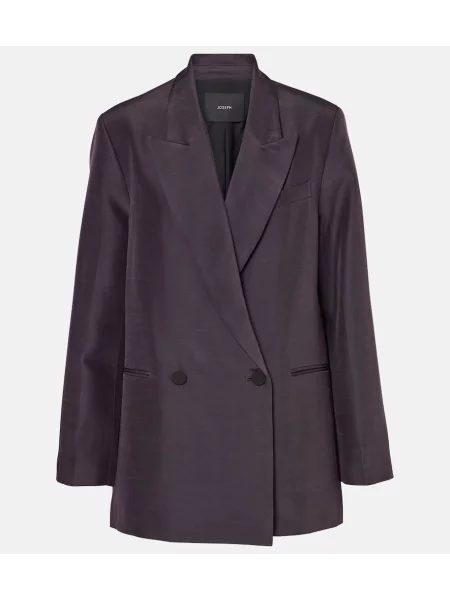 Sacou Joseph de lână violet