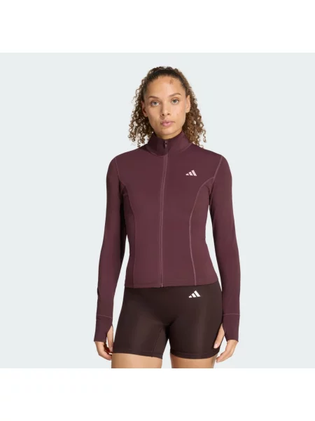 Bluza dresowa z 3 paskami i suwakiem Studio