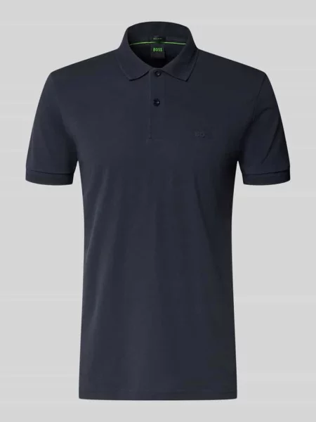 BOSS Green polo Pio 1 granatowa