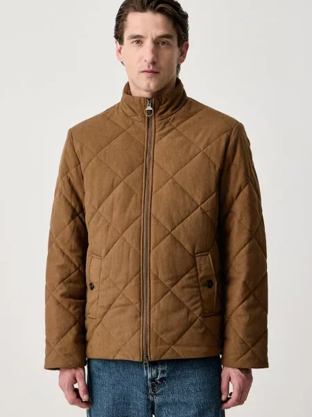 Barbour jachetă pentru bărbați din catifea reiată Corden bej
