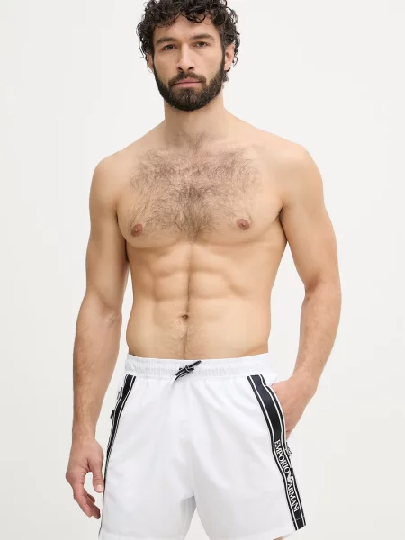 Emporio Armani Underwear Σορτς μαγιό Ανδρικά λευκό
