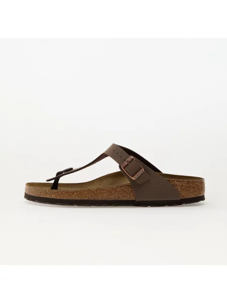 Tenisky Birkenstock Gizeh Birko-Flor Birkibuc mocca EUR 38 šedé