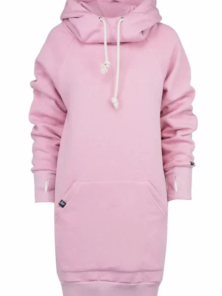 Bluza sportowa z kapturem DEEP TRIP Luzak różowa