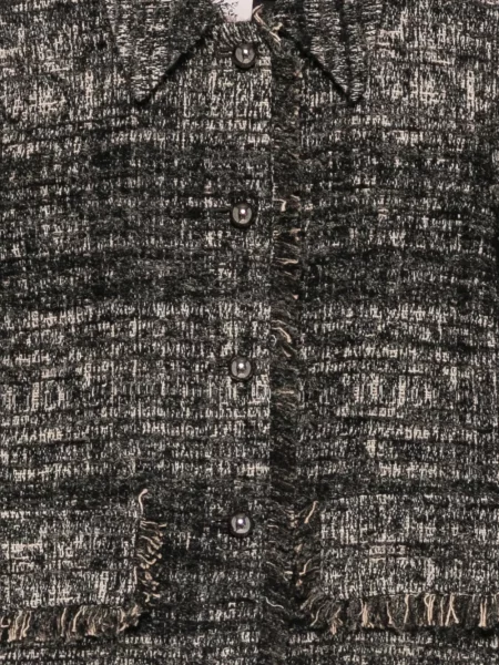 Bouclé geacă Semicouture negru