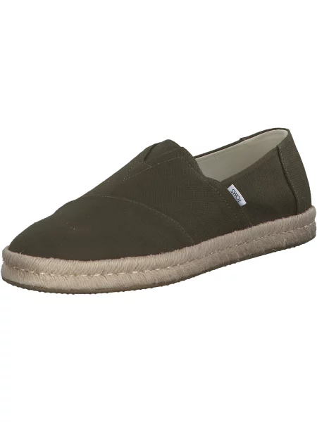 TOMS Espadrilky Alp Rope olivová