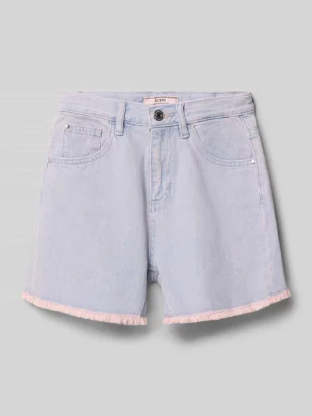 Szorty o kroju regular fit w stylu denimu Guess