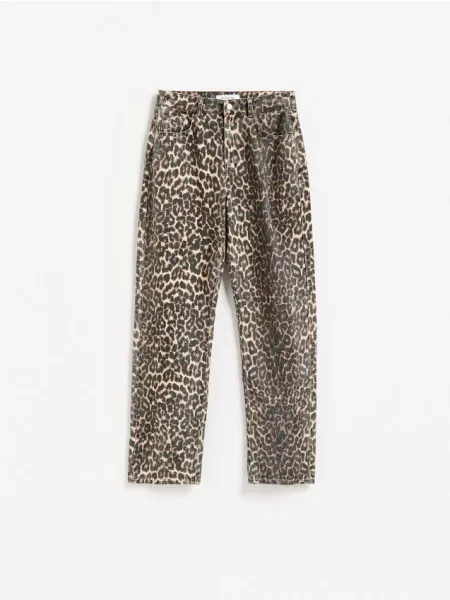 Reserved LADIES` JEANS TROUSERS maro