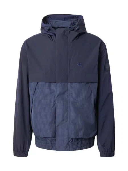 Calvin Klein Jeans Geacă de primăvară-toamnă bleumarin / safir
