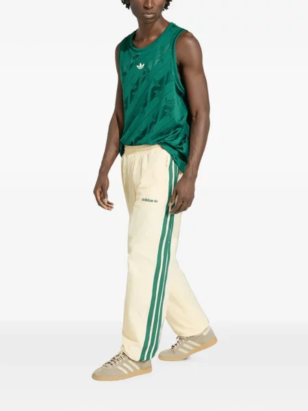 Pantaloni Adidas cu imagine clasici cu model floral negru