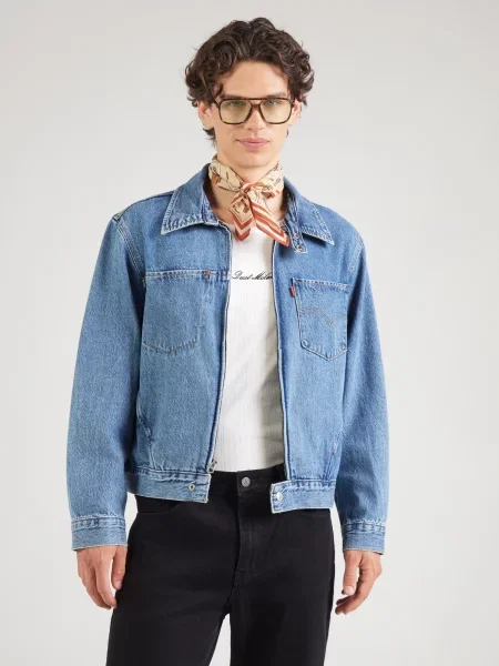 LEVI'S ® Prechodná bunda denim modrá