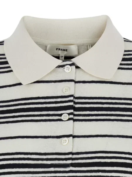 Gulerat top Frame cu dungi