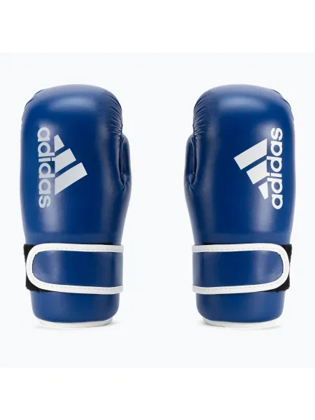 Adidas Point Fight боксови ръкавици синьо и бяло
