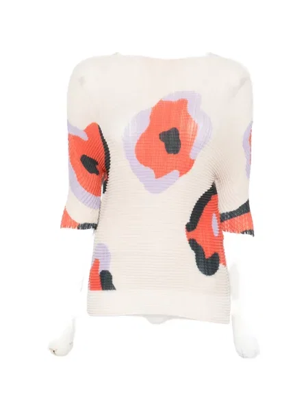 Top Issey Miyake cu model floral