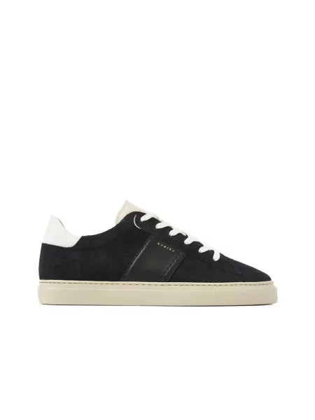 Sneakersy Nubikk skórzane niebieskie