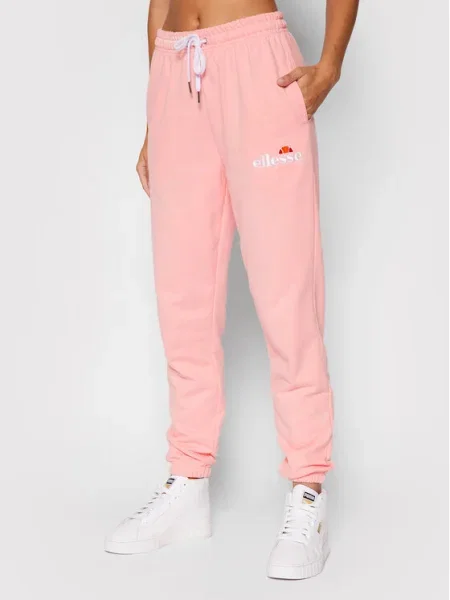 Панталон Ellesse дамски с изчистен дизайн розово