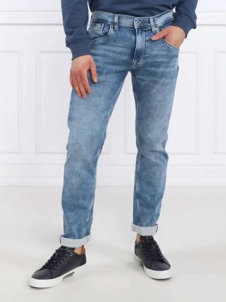 Pepe Jeans London Blugi TRACK albastru