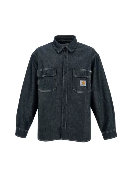 Kurtka Carhartt Wip niebieska