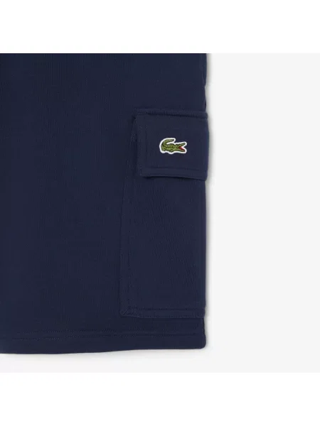 Lacoste Szorty Cargo Z Polaru granatowy