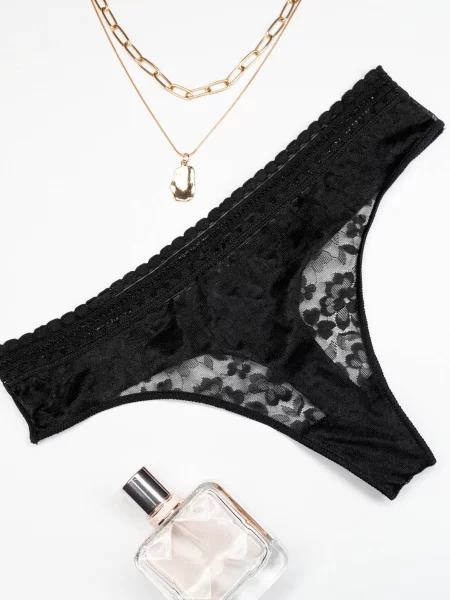 ISSA Plus Труси Чорний Текстиль