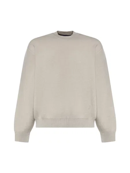 Sweter Jacquemus wełniany beżowy